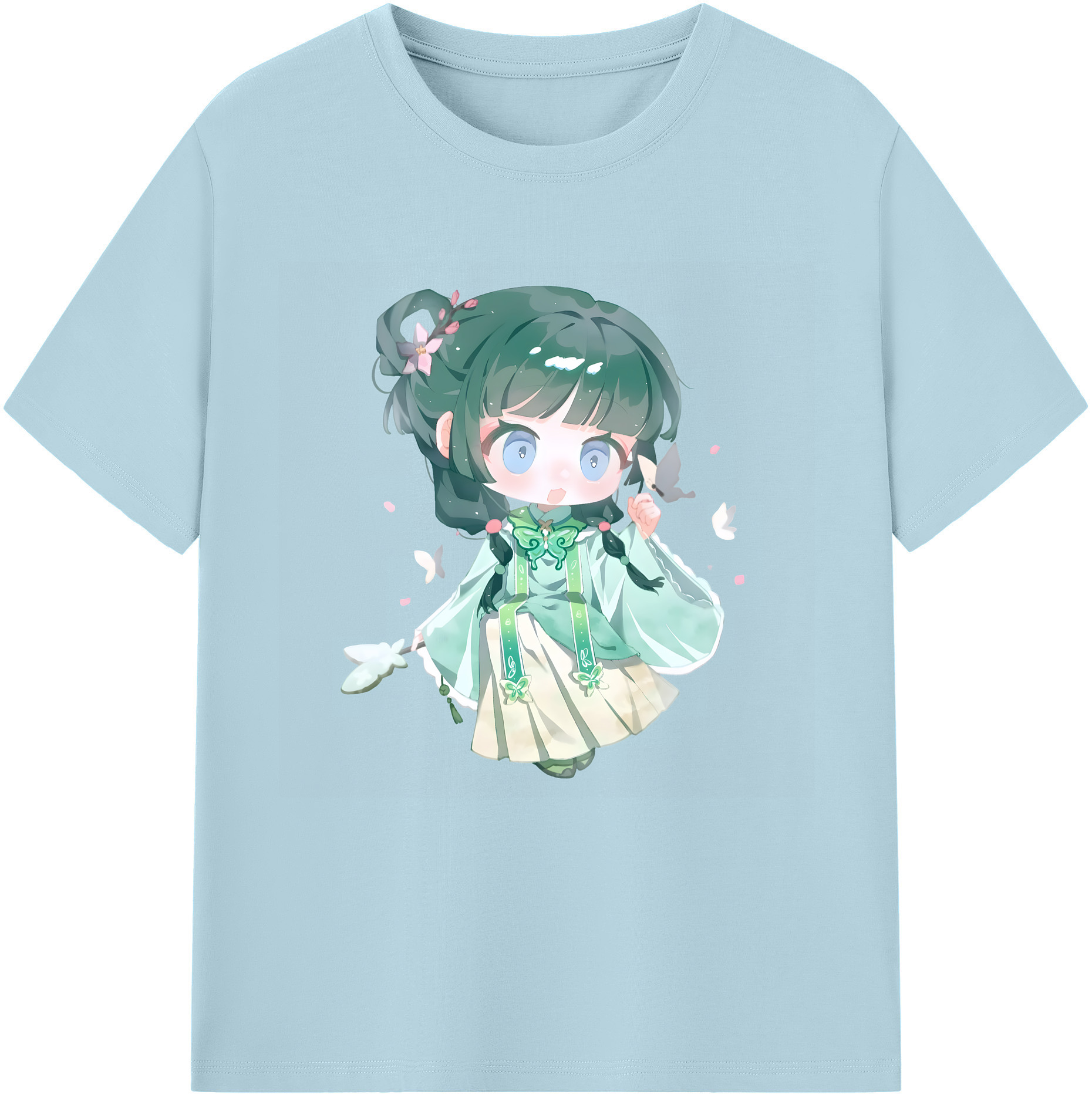 （画像用） 薬屋のひとりごと The Apothecary Diaries 綿100％半袖Tシャツ（フロントプリント）